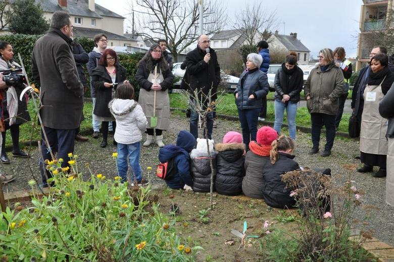 Le Rif - Inauguration du Jardin du lien - Mancelle d'habitation