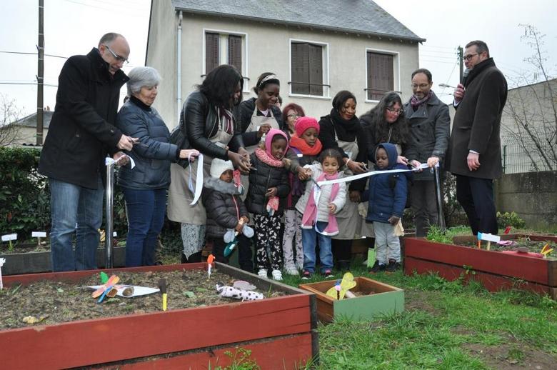 Le Rif - Inauguration du jardin du lien - Mancelle d'habitation