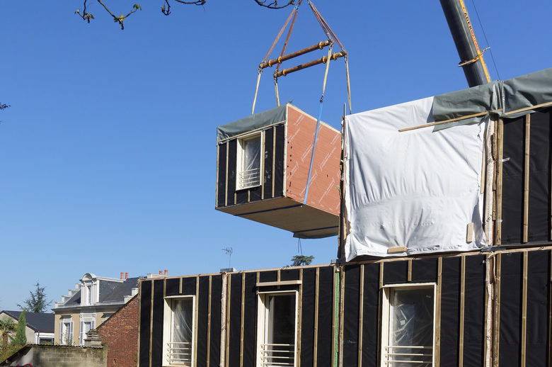 Reconstruction Résidence Bonnière - Mancelle d'habitation