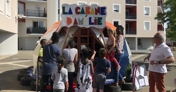 Une 1ère au Mans : Une cabane à dons