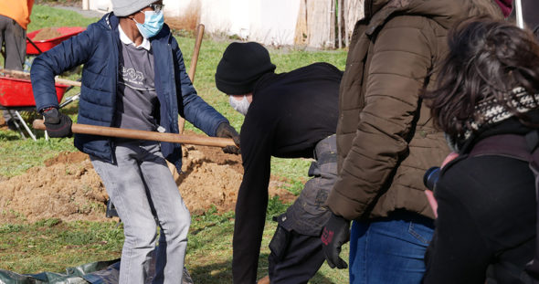 Une nouvelle étape dans le projet Vivants dans la ville résidence Honoré Daumier Le Mans