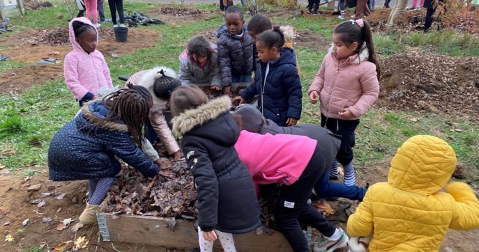 Le jardin pédagogique rue Képler – 18/11/2021