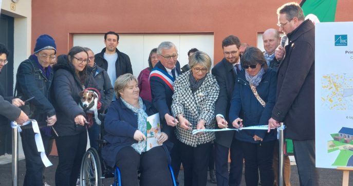 Inauguration de la résidence Princesse Alice de Monaco à Cherré-Au