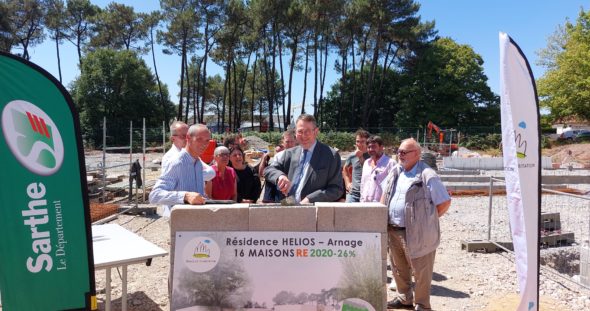 Inauguration de la résidence Hélios à Arnage